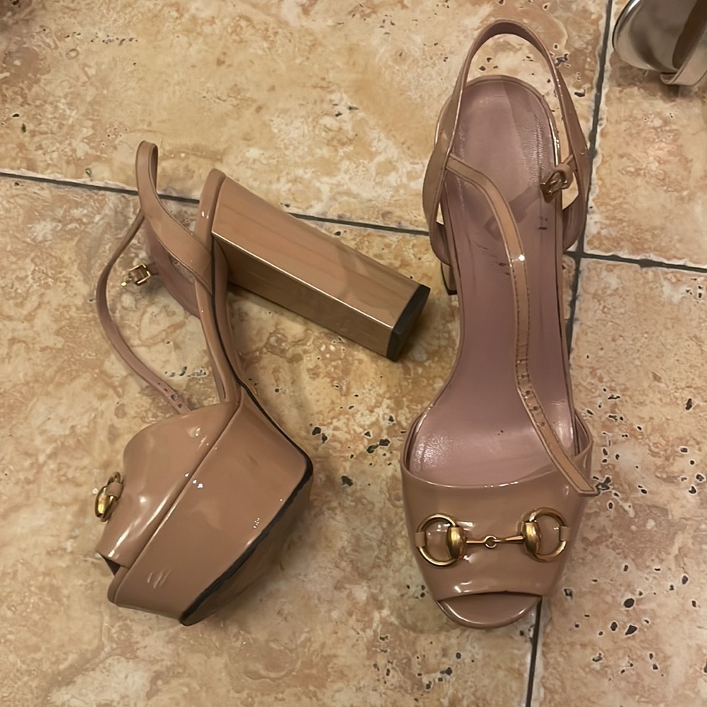Gucci platform sandals - Picture 2 of 6